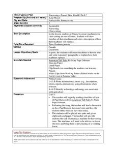 Harvesting a Forest: How Would I Do It? Lesson Plan Harvesting a Forest: How Would I Do It? Lesson Plan