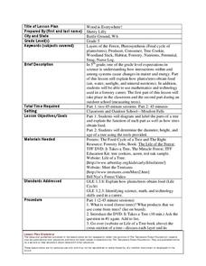 Wood is Everywhere! Lesson Plan Wood is Everywhere! Lesson Plan