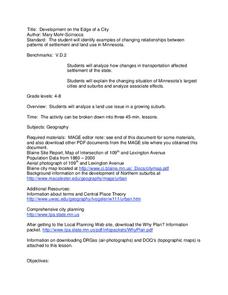 Development on the Edge of a City Lesson Plan Development on the Edge of a City Lesson Plan