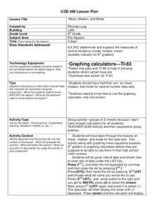 Mean, Median, and Mode Lesson Plan Mean, Median, and Mode Lesson Plan