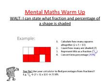 Mental Math Warmup PPT Mental Math Warmup PPT