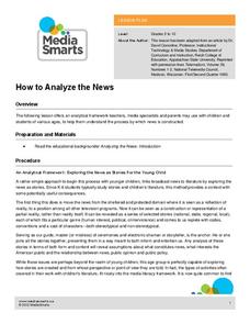 How to Analyze the News Lesson Plan How to Analyze the News Lesson Plan