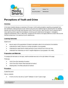 Perceptions of Youth and Crime Lesson Plan Perceptions of Youth and Crime Lesson Plan
