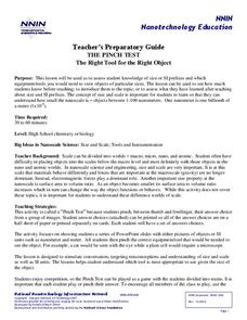The Pinch Test Lesson Plan The Pinch Test Lesson Plan
