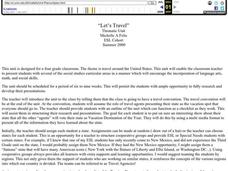 Let's Travel Lesson Plan Let's Travel Lesson Plan