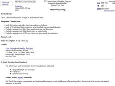 Shadow Chasing Lesson Plan Shadow Chasing Lesson Plan