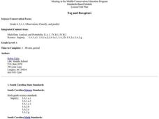 Tag and Recapture Lesson Plan Tag and Recapture Lesson Plan