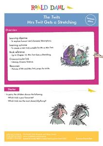 The Twits - Mrs Twit Gets a Stretching Lesson Plan The Twits - Mrs Twit Gets a Stretching Lesson Plan
