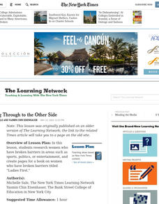Breaking Through to the Other Side Lesson Plan Breaking Through to the Other Side Lesson Plan