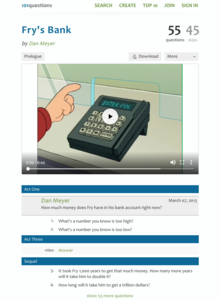 Fry's Bank Activity Fry's Bank Activity