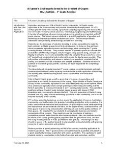 A Farmer’s Challenge to Breed to the Greatest of Grapes Lesson Plan A Farmer’s Challenge to Breed to the Greatest of Grapes Lesson Plan