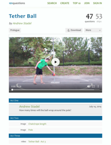 Tether Ball Activity Tether Ball Activity