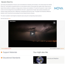 Severe Storms Instructional Video Severe Storms Instructional Video