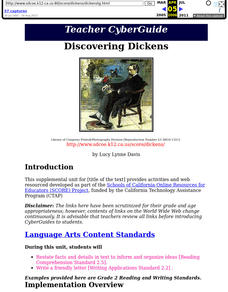 Discovering Dickens Lesson Plan Discovering Dickens Lesson Plan