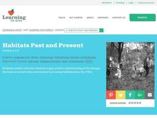 Habitats Past and Present Lesson Plan Habitats Past and Present Lesson Plan