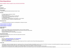 Interdependence: Discovering What Makes a Balanced Ecosystem Lesson Plan Interdependence: Discovering What Makes a Balanced Ecosystem Lesson Plan