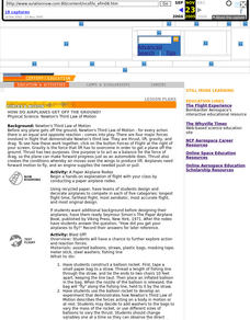 How Do Airplanes Get Off the Ground Lesson Plan How Do Airplanes Get Off the Ground Lesson Plan