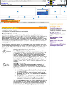 How's the Air Up There? Lesson Plan How's the Air Up There? Lesson Plan
