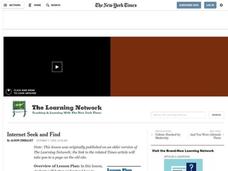 Internet Seek and Find Lesson Plan Internet Seek and Find Lesson Plan
