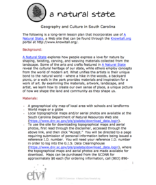Geography and Culture in South Carolina Lesson Plan Geography and Culture in South Carolina Lesson Plan