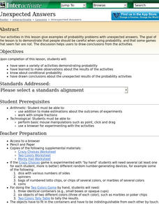 Unexpected Answers Lesson Plan Unexpected Answers Lesson Plan