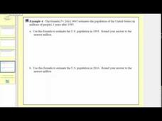 Applications of Equations - Heart Rate, Simple Interest, Population Growth Instructional Video Applications of Equations - Heart Rate, Simple Interest, Population Growth Instructional Video
