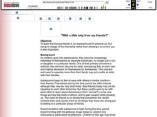 With a little help from my friends Lesson Plan With a little help from my friends Lesson Plan