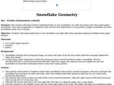 Snowflake Geometry Lesson Plan Snowflake Geometry Lesson Plan