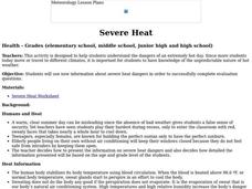 Severe Heat Lesson Plan Severe Heat Lesson Plan