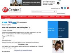 How Far To Mount Katahdin (Part V) Lesson Plan How Far To Mount Katahdin (Part V) Lesson Plan