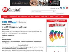In and Out Frogs and Ladybugs Lesson Plan In and Out Frogs and Ladybugs Lesson Plan