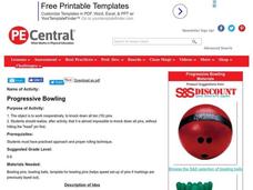 Progressive Bowling Lesson Plan Progressive Bowling Lesson Plan