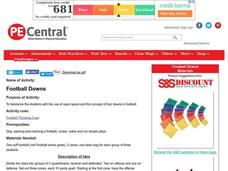 Football Downs Lesson Plan Football Downs Lesson Plan