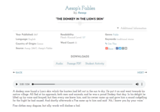 The Donkey in the Lion’s Skin Audio The Donkey in the Lion’s Skin Audio
