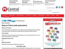 Steps to Fitness (with pedometers) Lesson Plan Steps to Fitness (with pedometers) Lesson Plan