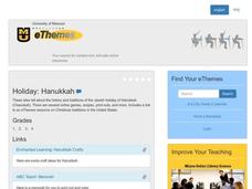 Hanukkah Lesson Plan Hanukkah Lesson Plan