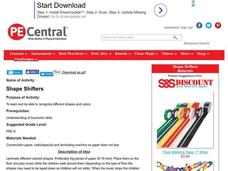Shape Shifters Lesson Plan Shape Shifters Lesson Plan