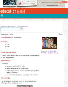 Tales with a Twist Lesson Plan Tales with a Twist Lesson Plan