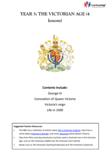 The Victorian Age Lesson Plan The Victorian Age Lesson Plan
