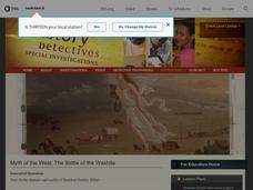 Myth of the West: The Battle of the Washita Lesson Plan Myth of the West: The Battle of the Washita Lesson Plan