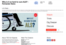 Why Is It so Hard to Cure ALS? Instructional Video Why Is It so Hard to Cure ALS? Instructional Video