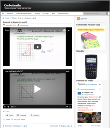 Area of a Shape on a Grid Instructional Video Area of a Shape on a Grid Instructional Video