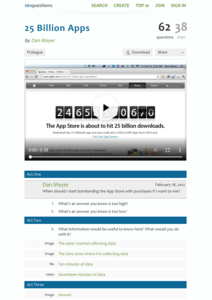 25 Billion Apps Activity 25 Billion Apps Activity