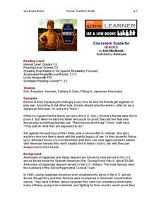 Heroes Lesson Plan Heroes Lesson Plan