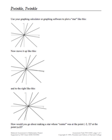 Twinkle, Twinkle Assessment Twinkle, Twinkle Assessment