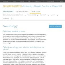 Sociology Website Sociology Website