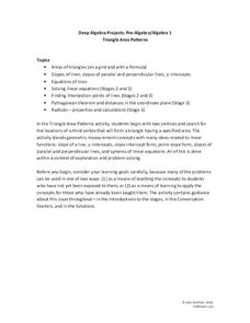 Triangle Area Patterns Activity Triangle Area Patterns Activity