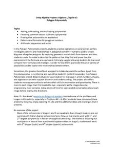 Polygon Polynomials Activity Polygon Polynomials Activity