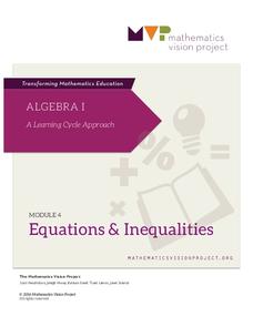 Module 4: Equations and Inequalities Unit Plan Module 4: Equations and Inequalities Unit Plan