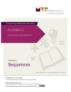 Module 1: Sequences Unit Plan Module 1: Sequences Unit Plan